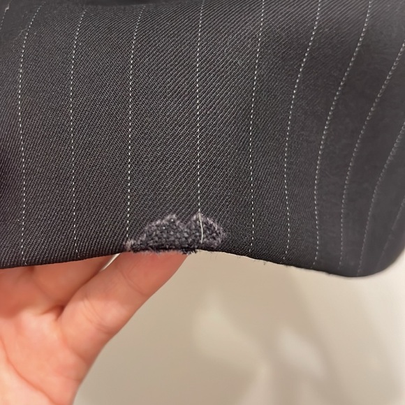 Nili Lotan Diane Black Pinstripe Blazer - Picture 8 of 12